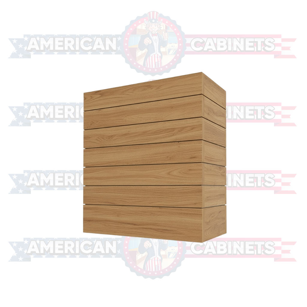 Custom Boxy Straight Hood with Shiplap