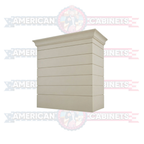 Custom Boxy Straight Hood with Shiplap