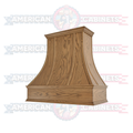 Custom Curved Hood designed with Strapping