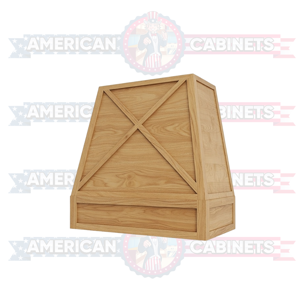 Custom Hood Shaker Tapered X Design