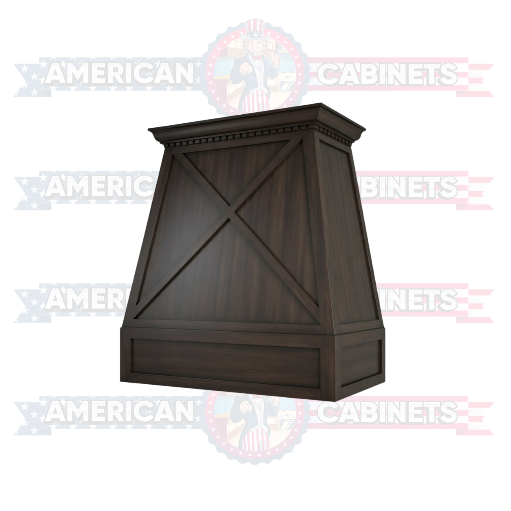 Custom Hood Shaker Tapered X Design