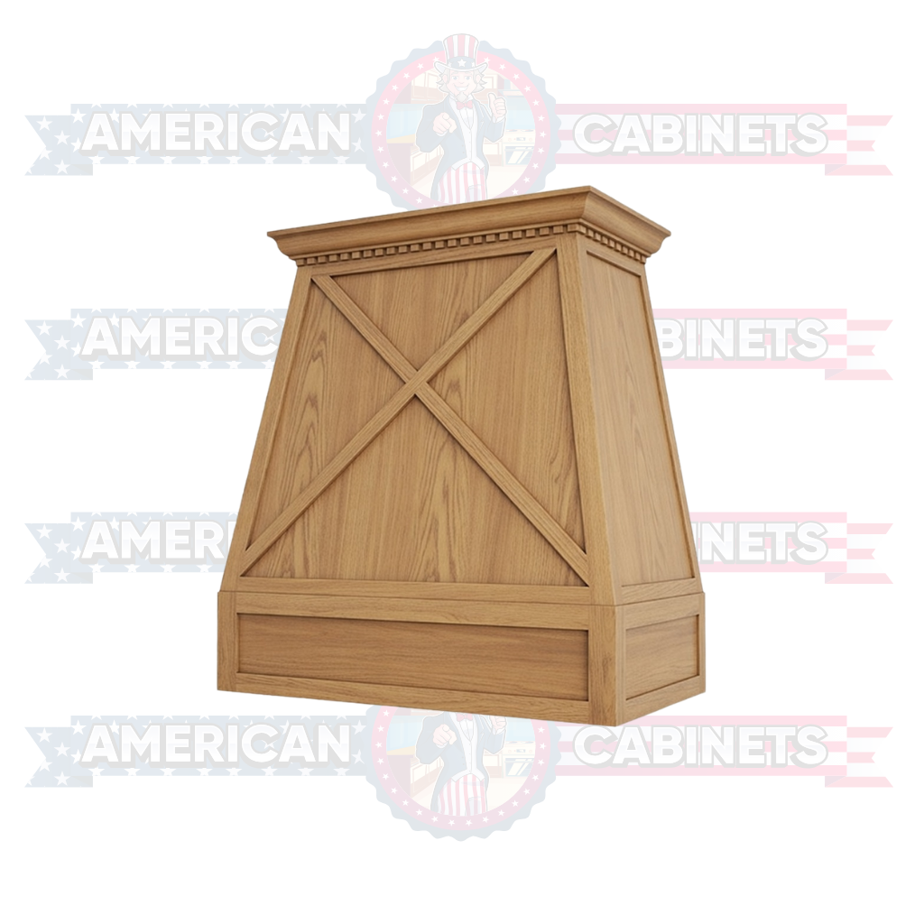 Custom Hood Shaker Tapered X Design