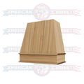 Custom Hood Tapered with Brass Strapping