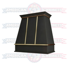 Custom Hood Tapered with Brass Strapping