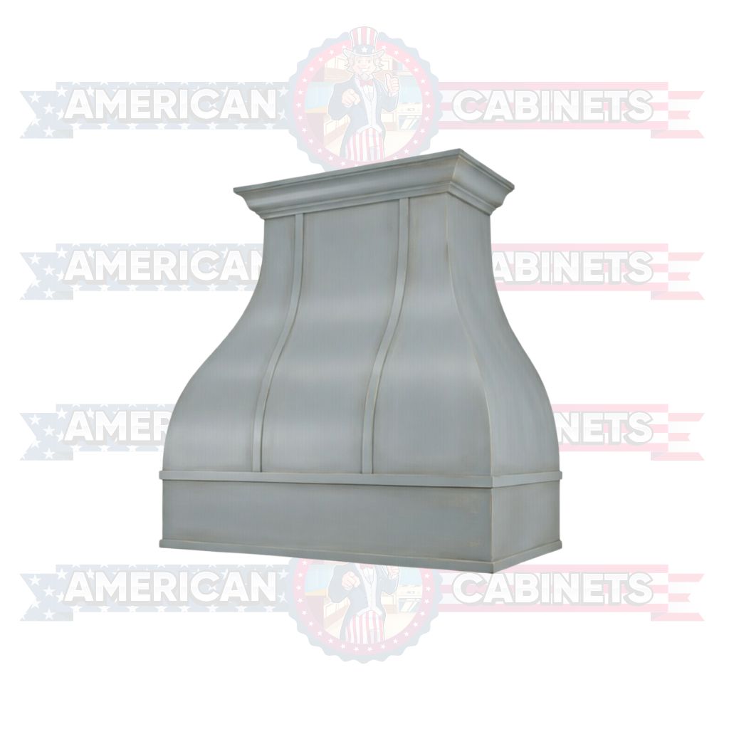 Custom Bell Shaped Hood with Strapping