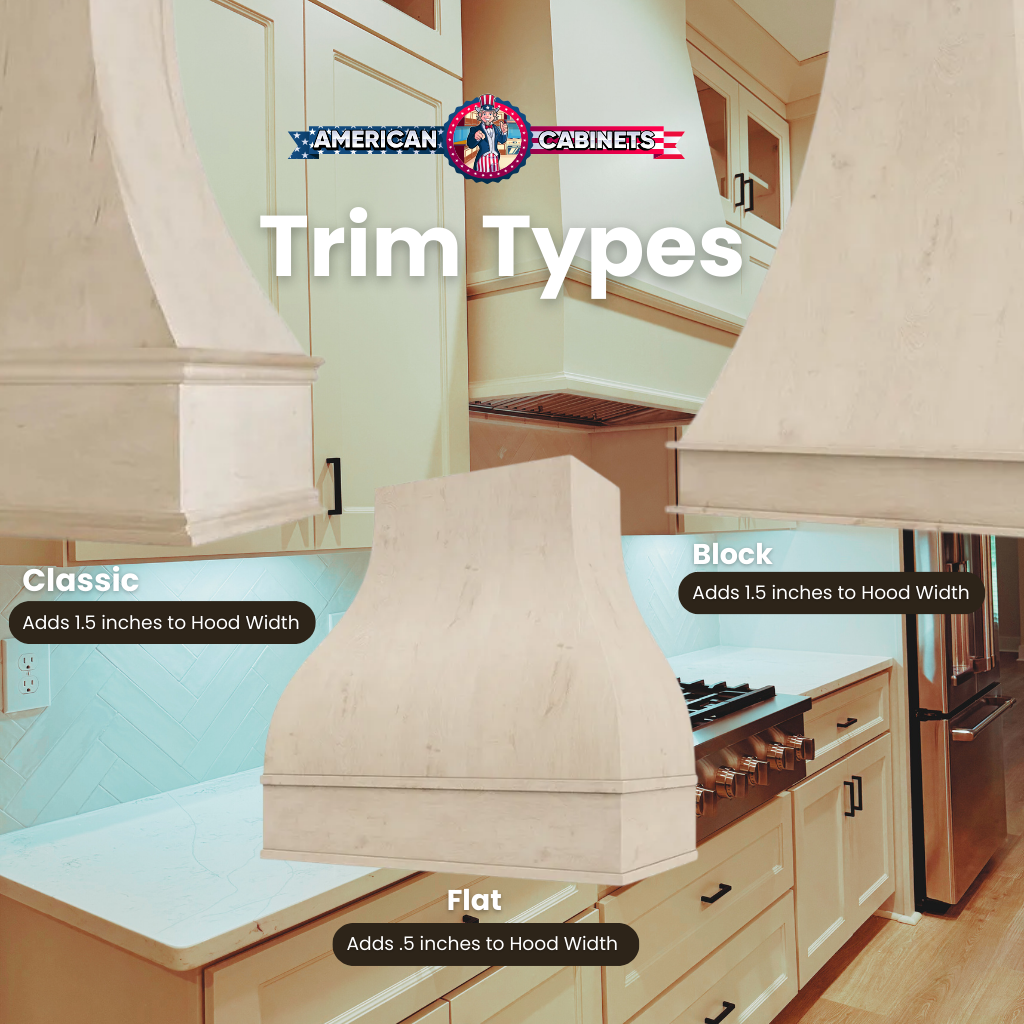 Custom Bell Shaped Hood with Strapping